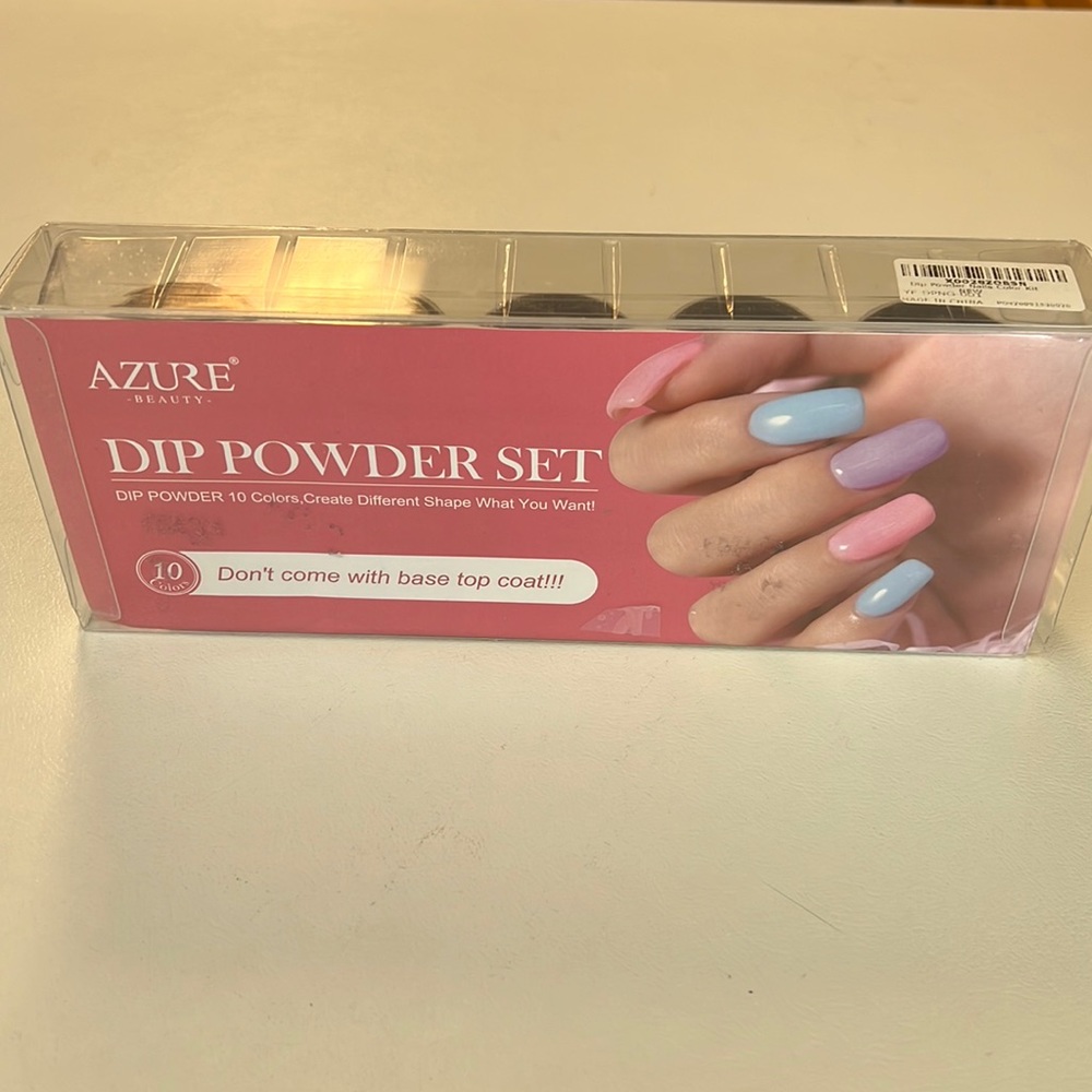 Azure Beauty Nail Dip Powder Set 10 colors